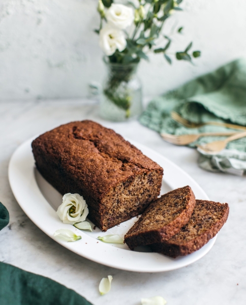 Jednoduchý banánový chlebík