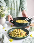 Caprese šalát s jahodami