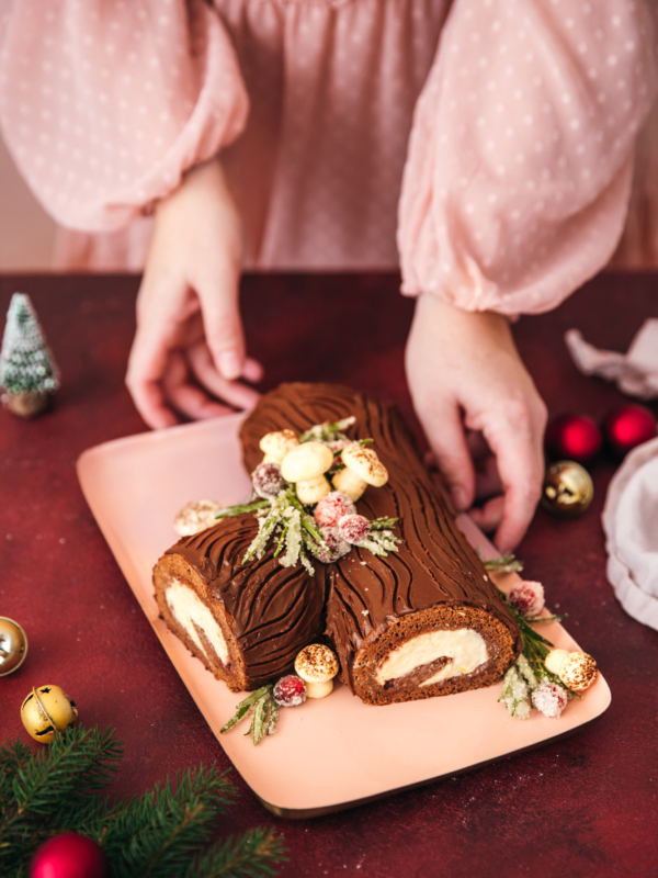 Bûche de Noël (vianočná roláda)