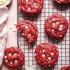Red velvet cookies